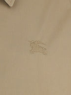 Burberry Beige Cotton Full-Length Jacket Burberry