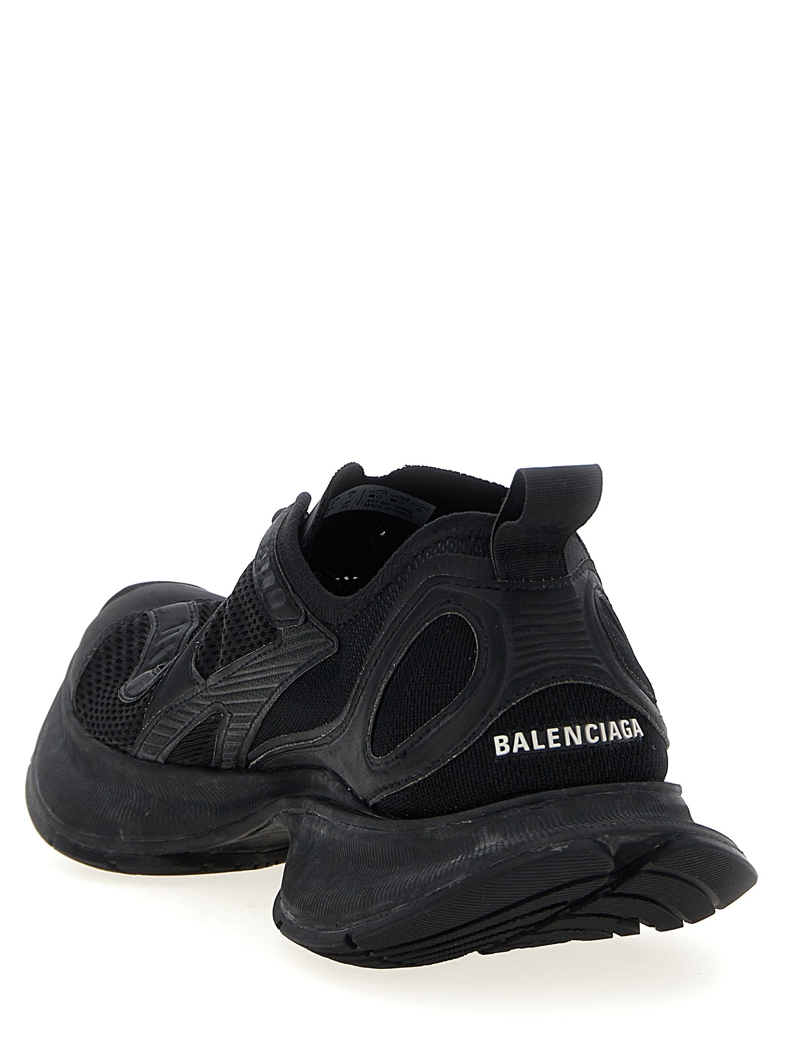 Balenciaga Black Polyester Athletic Sneakers Balenciaga