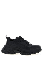 Balenciaga Black Polyethylene Athletic Sneakers Balenciaga