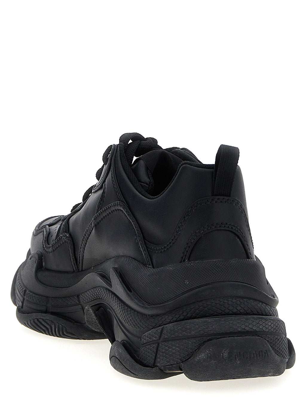 Balenciaga Black Polyethylene Athletic Sneakers Balenciaga