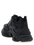 Balenciaga Black Polyethylene Athletic Sneakers Balenciaga