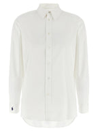 Polo Ralph Lauren White Cotton Blouse Polo Ralph Lauren