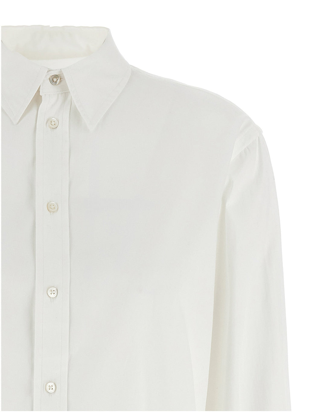 Polo Ralph Lauren White Cotton Blouse Polo Ralph Lauren