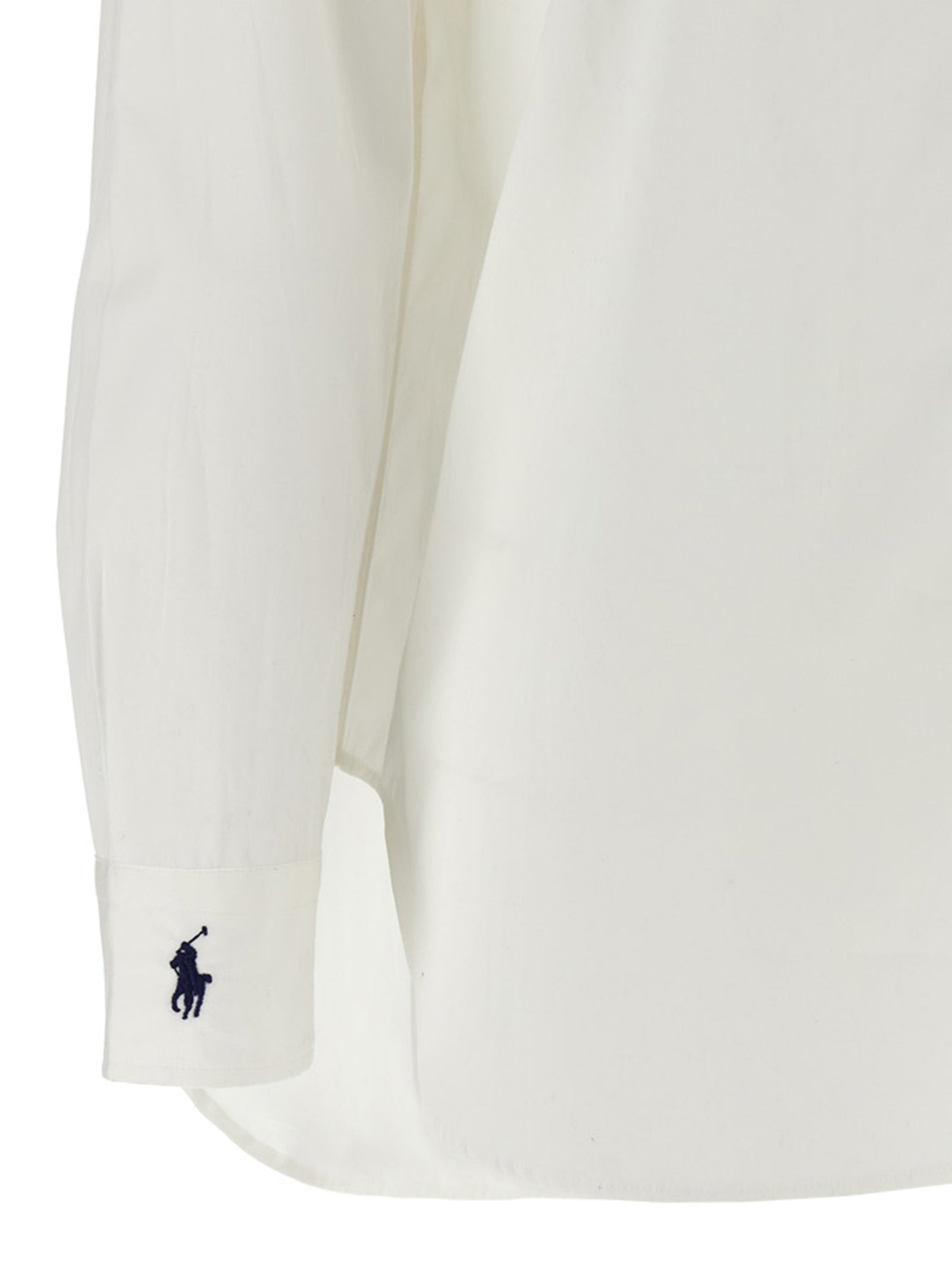 Polo Ralph Lauren White Cotton Blouse Polo Ralph Lauren