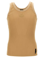 Fendi Beige Polyamide Tank Tops Fendi