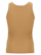 Fendi Beige Polyamide Tank Tops Fendi