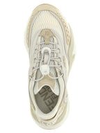 Fendi White Polyester Athletic Sneakers Fendi