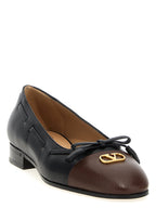 Valentino Garavani Multicolor Calfskin Ballet Flats Valentino Garavani