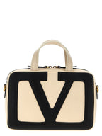 Valentino Garavani Bicolor Lamb Leather Handbag Valentino Garavani