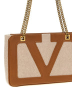 Valentino Garavani Beige Cotton Tote Bag Valentino Garavani