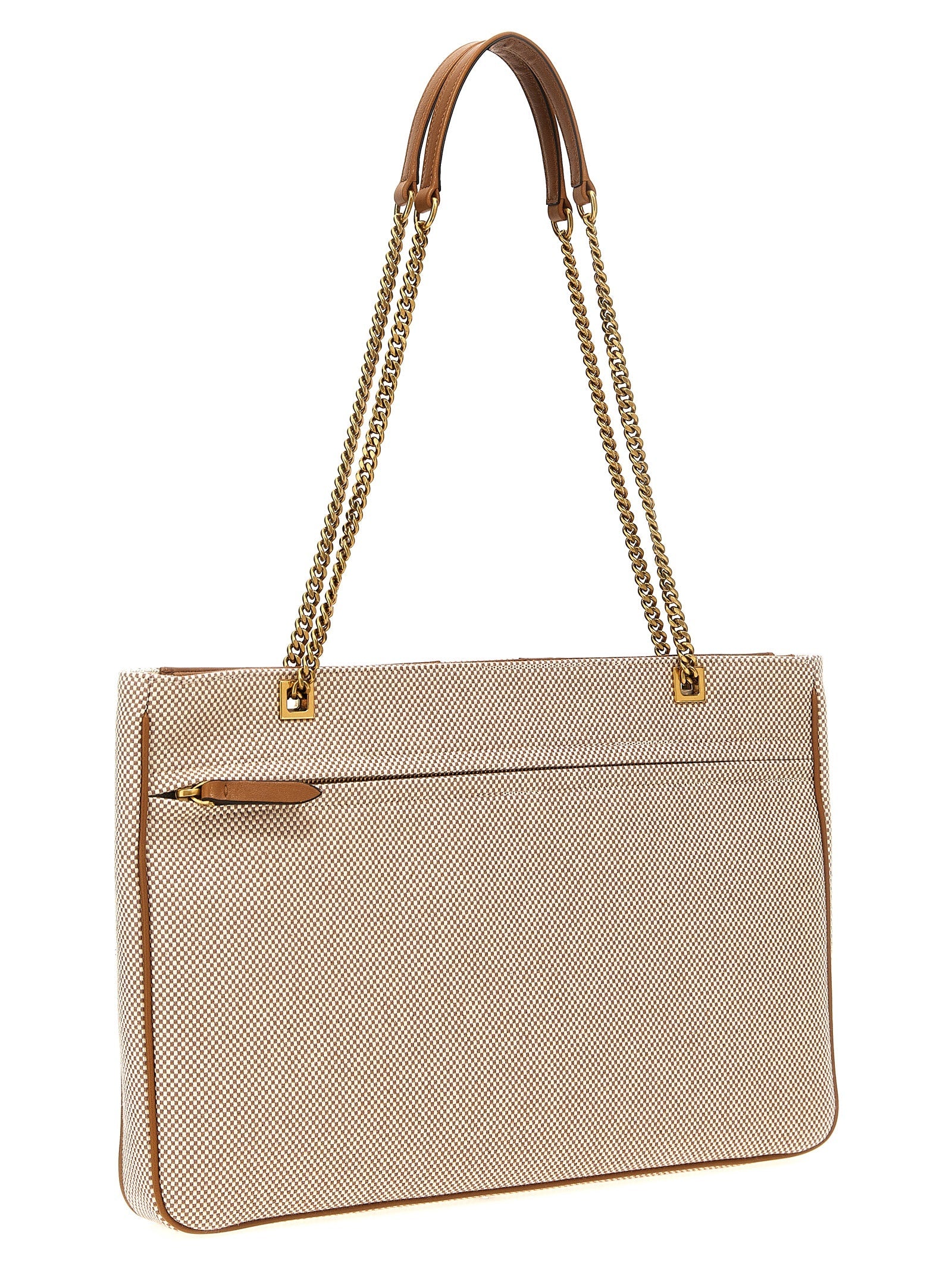 Valentino Garavani Beige Cotton Tote Bag Valentino Garavani