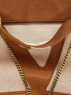Valentino Garavani Beige Cotton Tote Bag Valentino Garavani
