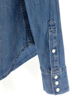 Polo Ralph Lauren Blue Cotton Blouse Polo Ralph Lauren