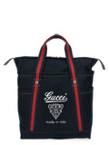 Gucci Blue Cotton Tote Bag Gucci