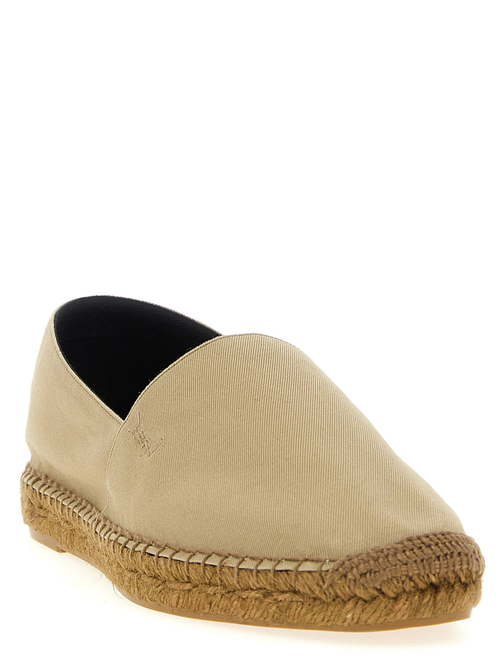 Saint Laurent Beige Cotton Espadrilles Saint Laurent