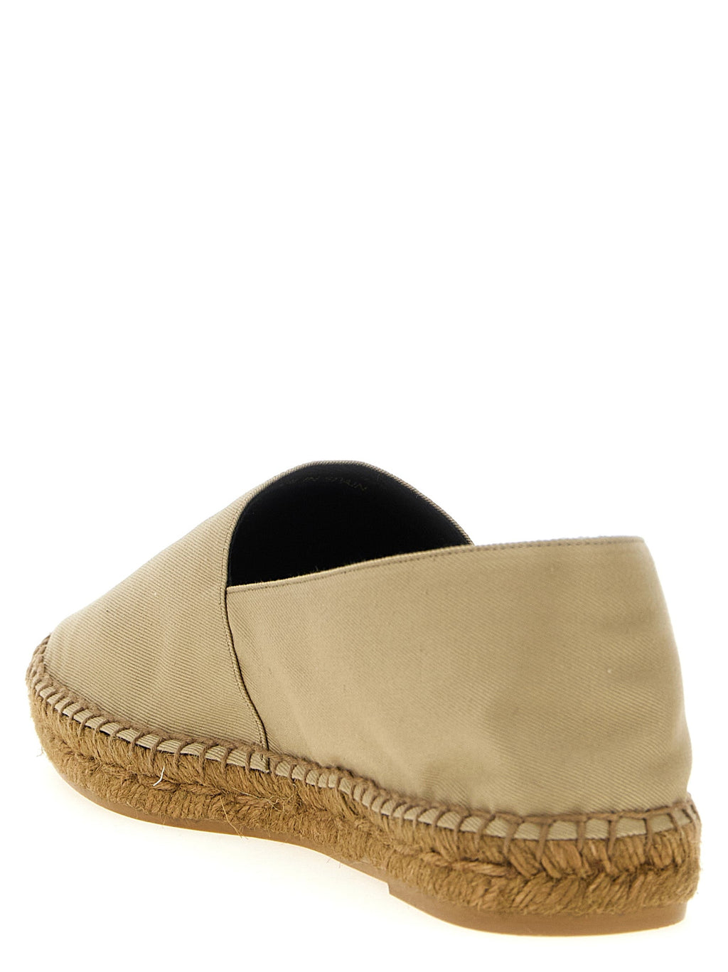 Saint Laurent Beige Cotton Espadrilles Saint Laurent