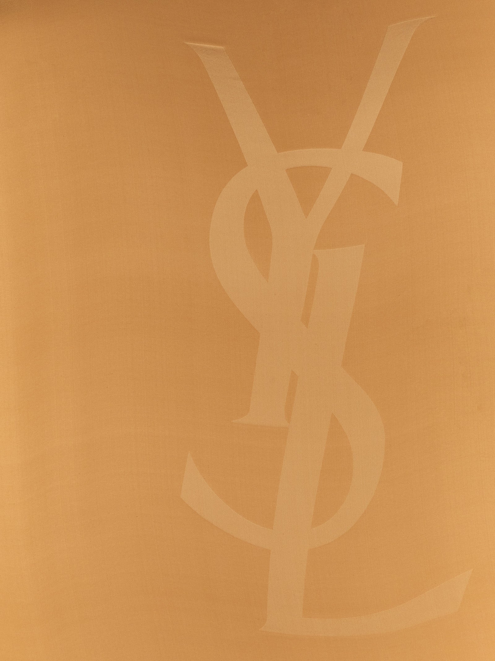 Saint Laurent Beige Silk Foulard Saint Laurent