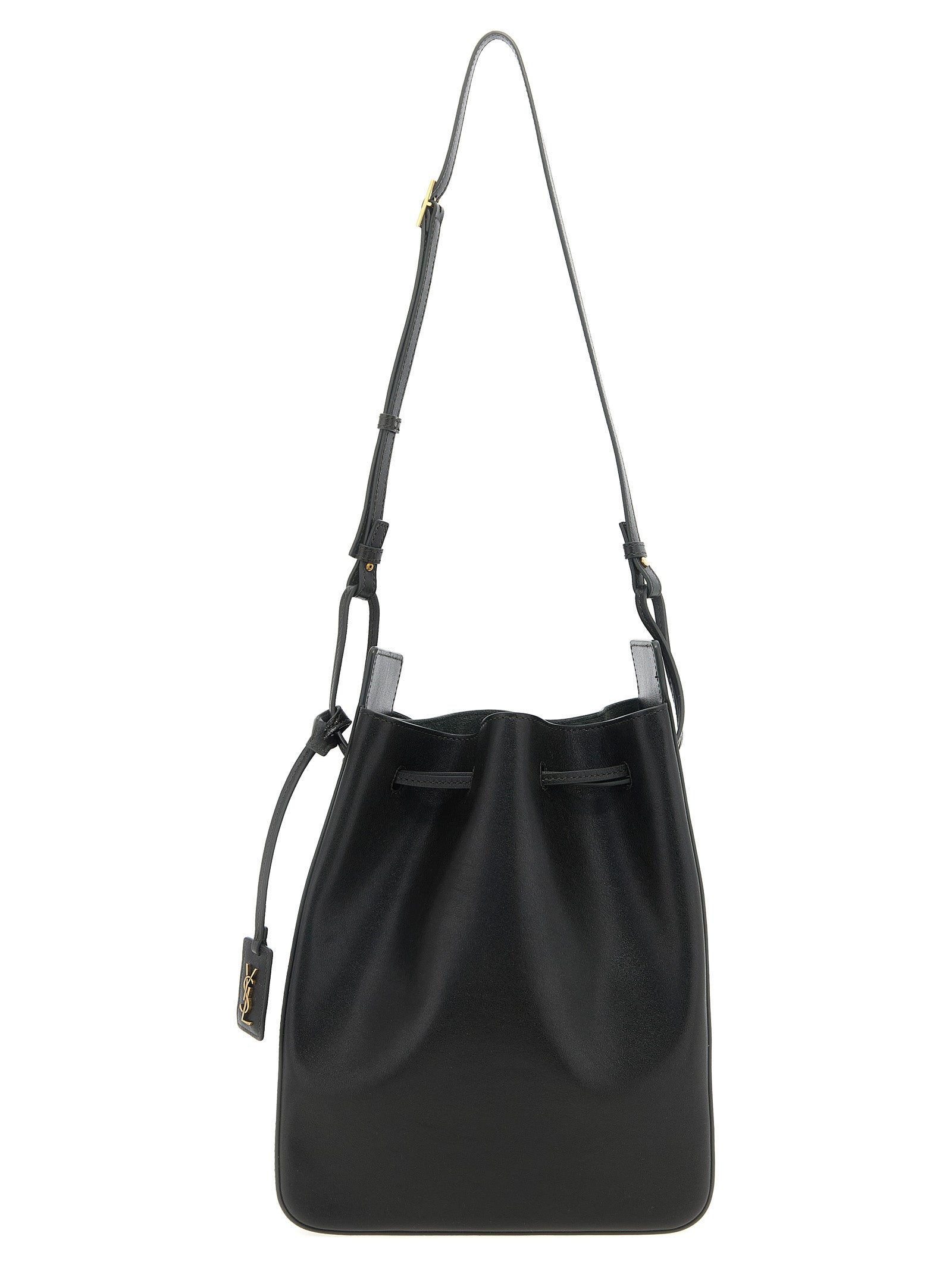 Saint Laurent Bicolor Calfskin Crossbody Bag Saint Laurent
