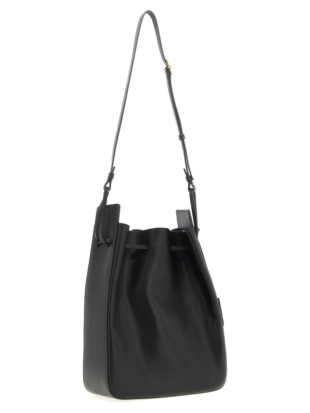 Saint Laurent Bicolor Calfskin Crossbody Bag Saint Laurent