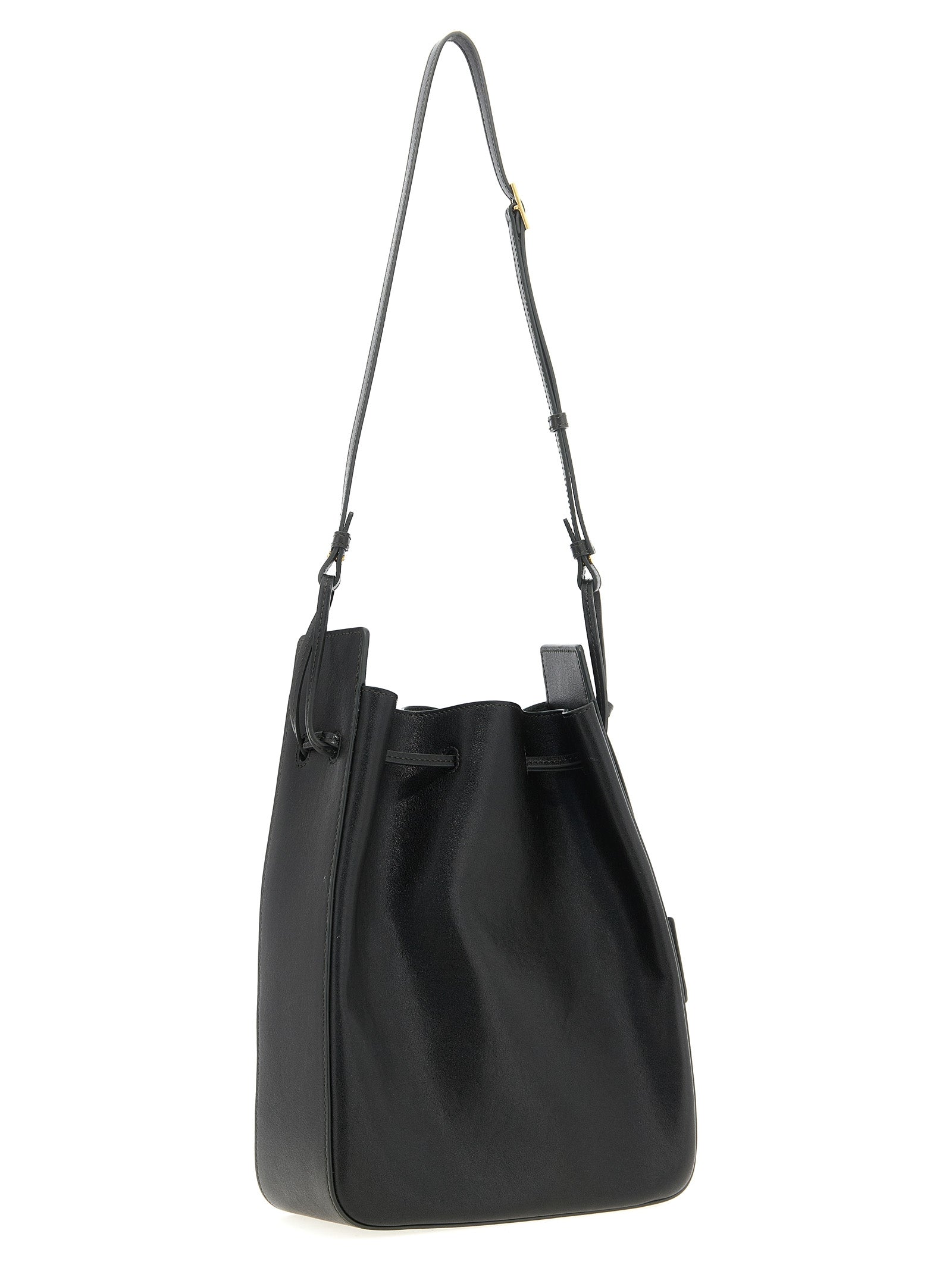 Saint Laurent Bicolor Calfskin Crossbody Bag Saint Laurent