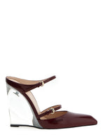 Gucci Multicolor Leather Wedge Sandals Gucci