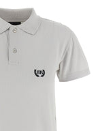 Balenciaga Gray Cotton Polo Shirt Balenciaga