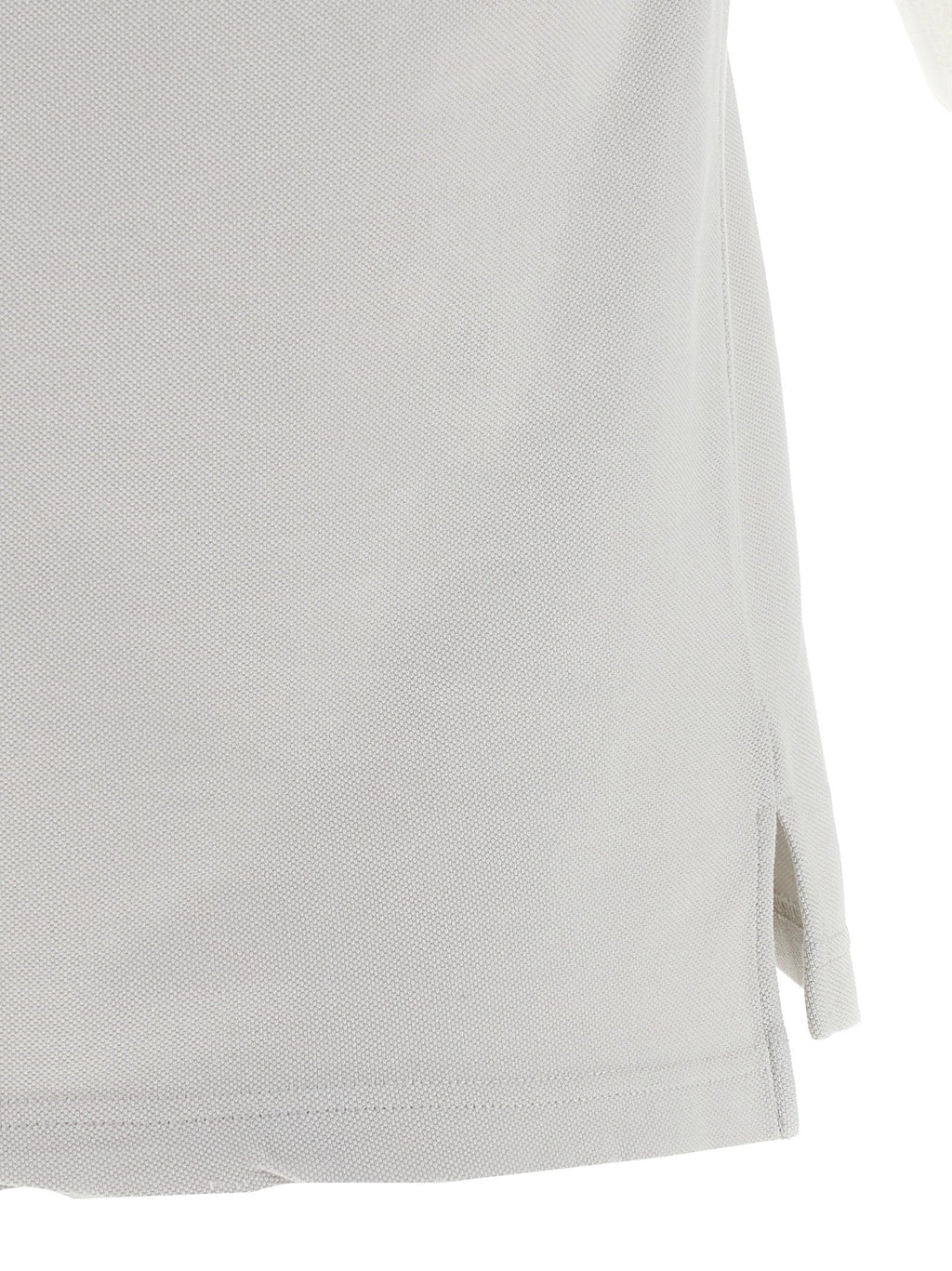 Balenciaga Gray Cotton Polo Shirt Balenciaga