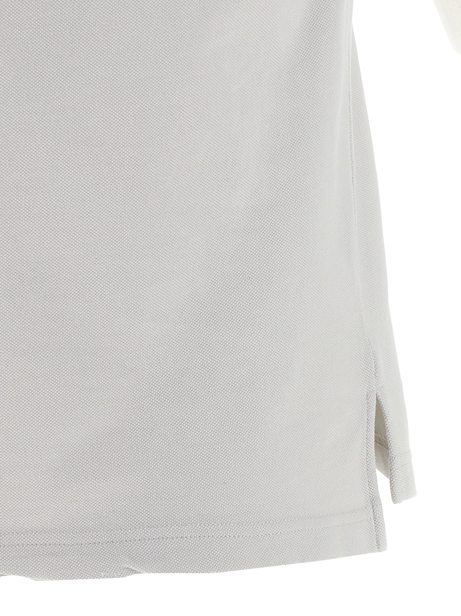 Balenciaga Gray Cotton Polo Shirt Balenciaga