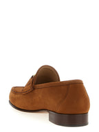 Valentino Garavani Brown Calfskin Slip-On Loafers Valentino Garavani