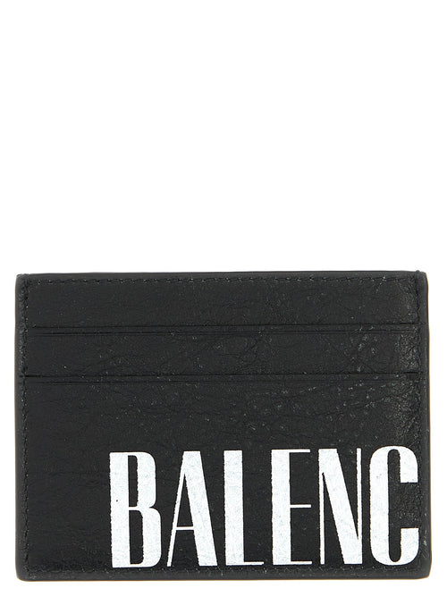 Balenciaga Bicolor Lamb Leather Cardholder Balenciaga