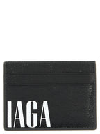 Balenciaga Bicolor Lamb Leather Cardholder Balenciaga