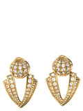 Valentino Garavani Gold Brass Earrings Valentino Garavani