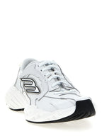 Balenciaga White Cowhide Athletic Sneakers Balenciaga