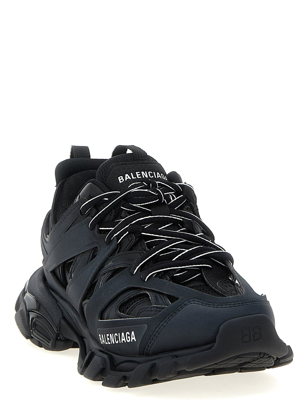 Balenciaga Black Polyethylene Athletic Sneakers Balenciaga