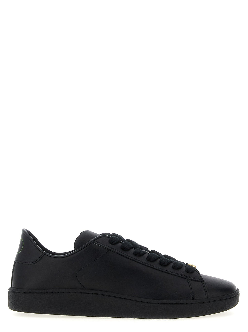 Valentino Garavani Black Calfskin Low Top Sneakers Valentino Garavani