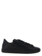 Valentino Garavani Black Calfskin Low Top Sneakers Valentino Garavani