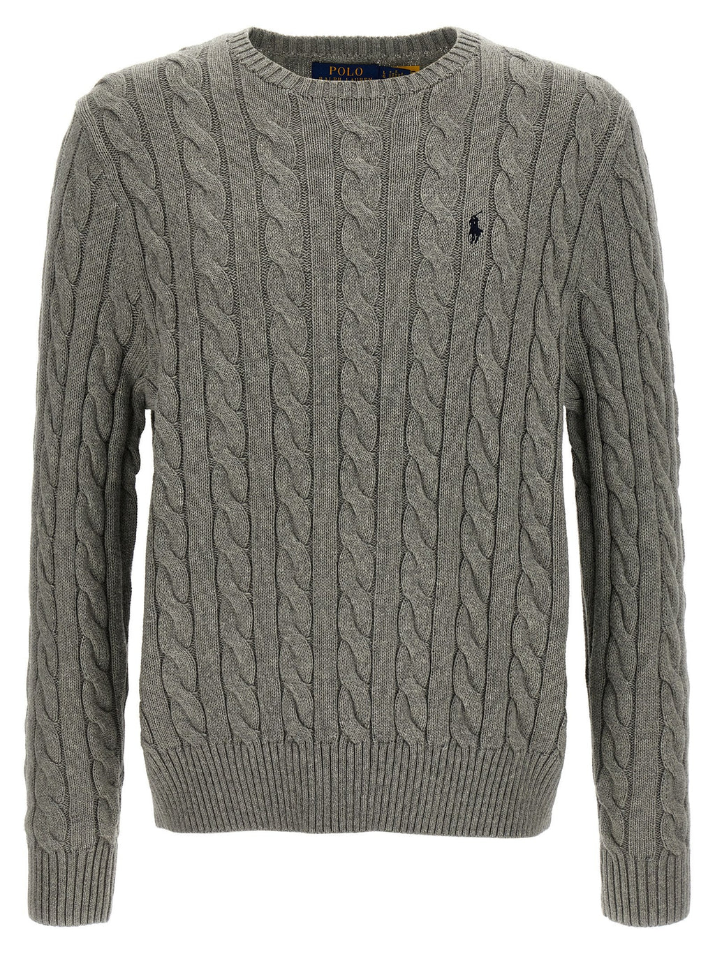 Polo Ralph Lauren Gray Cotton Cardigan Polo Ralph Lauren