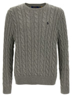 Polo Ralph Lauren Gray Cotton Cardigan Polo Ralph Lauren