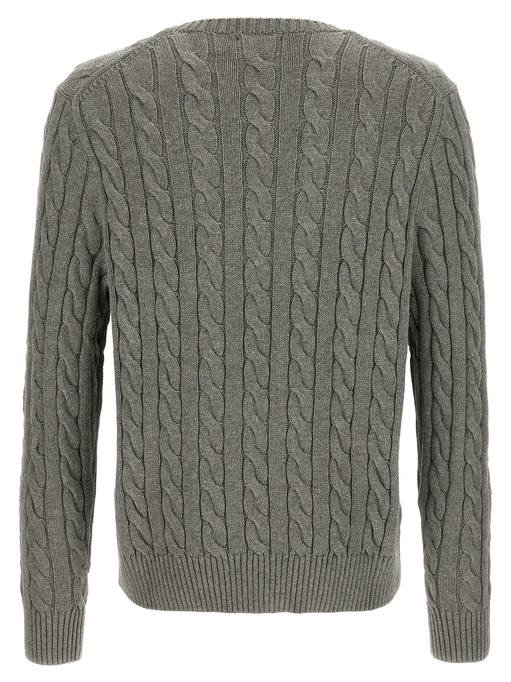 Polo Ralph Lauren Gray Cotton Cardigan Polo Ralph Lauren