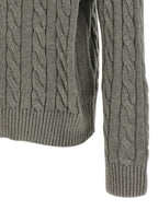 Polo Ralph Lauren Gray Cotton Cardigan Polo Ralph Lauren