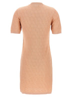 Fendi Multicolor Cotton Short Dress Fendi