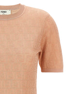 Fendi Multicolor Cotton Short Dress Fendi
