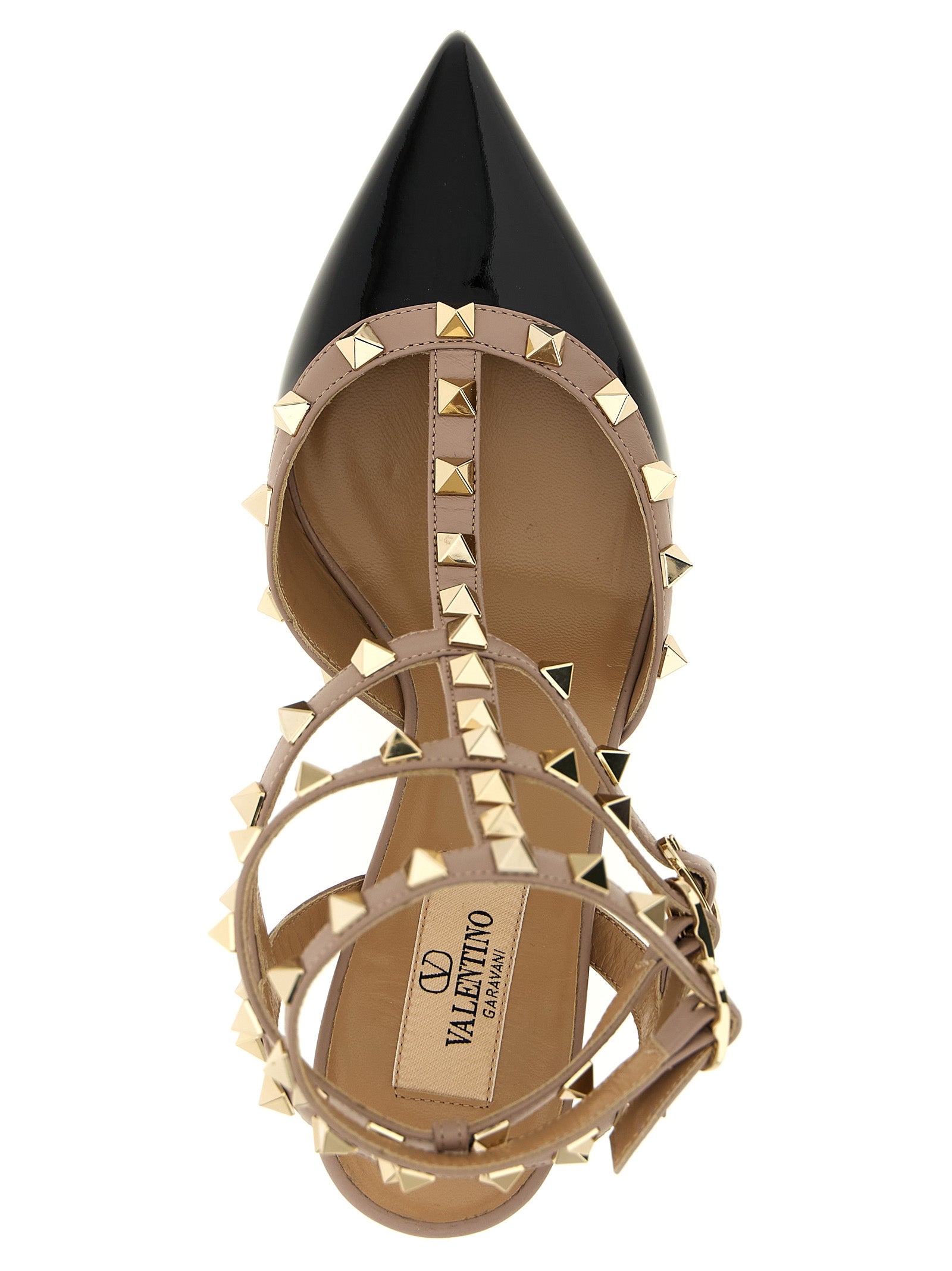 Valentino Garavani Multicolor Lamb Leather Mid Heel Pumps Valentino Garavani