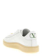 Valentino Garavani White Calfskin Sneakers Valentino Garavani