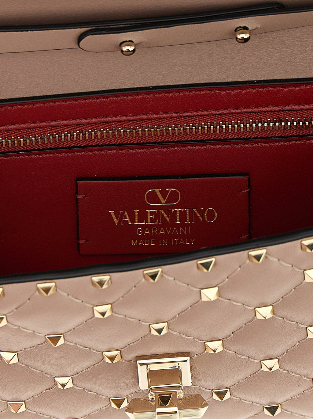 Valentino Garavani Multicolor Lamb Leather Shoulder Bag Valentino Garavani