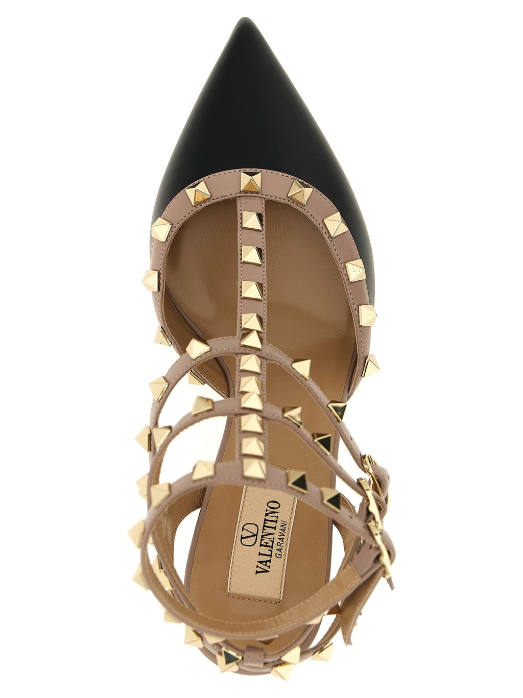 Valentino Garavani Multicolor Lamb Leather Mid Heel Pumps Valentino Garavani