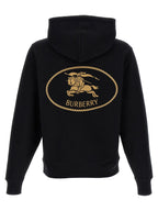 Burberry Black Cotton Sweatshirt Burberry