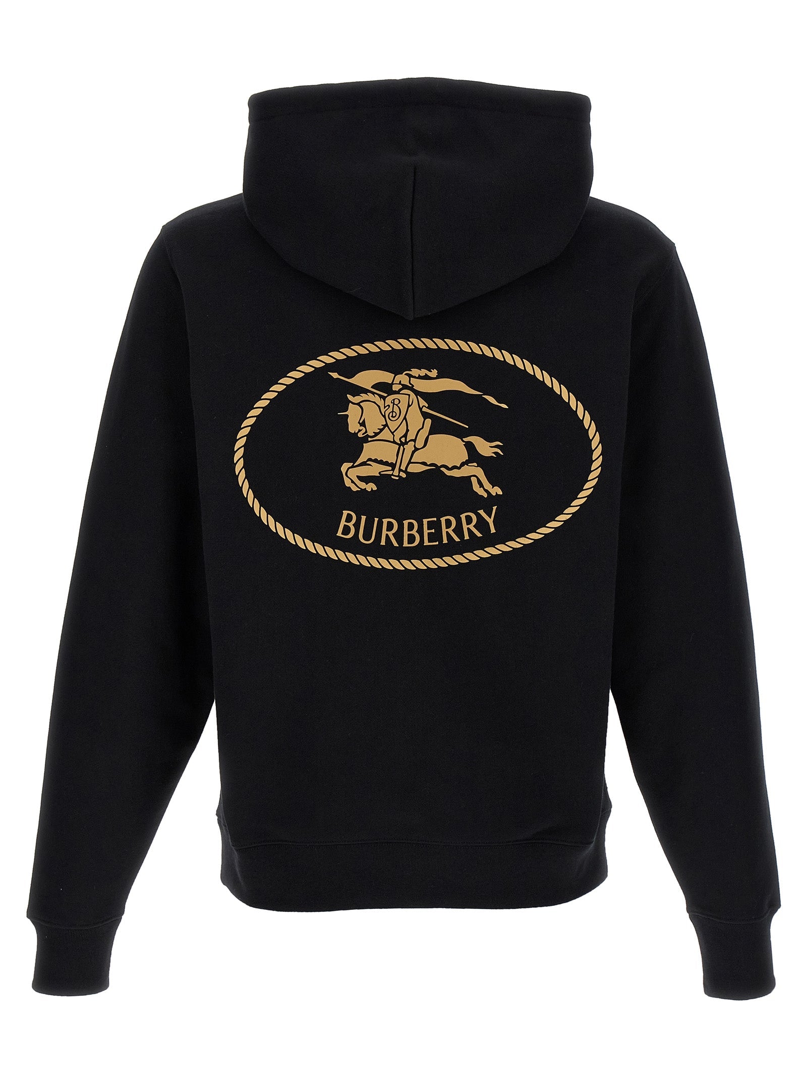 Burberry Black Cotton Sweatshirt Burberry
