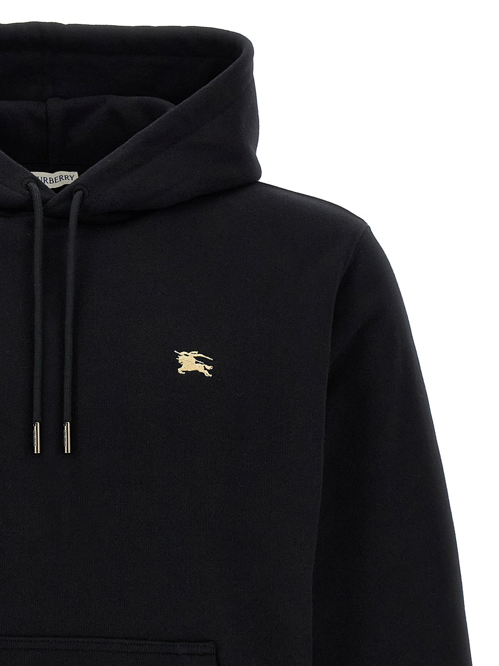 Burberry Black Cotton Sweatshirt Burberry