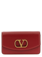 Valentino Garavani Multicolor Calfskin Clutch Bag Valentino Garavani